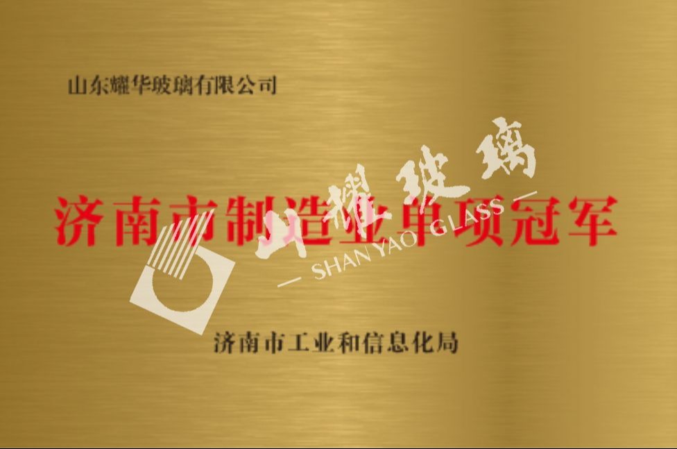 濟(jì)南市制造業(yè)單項冠軍