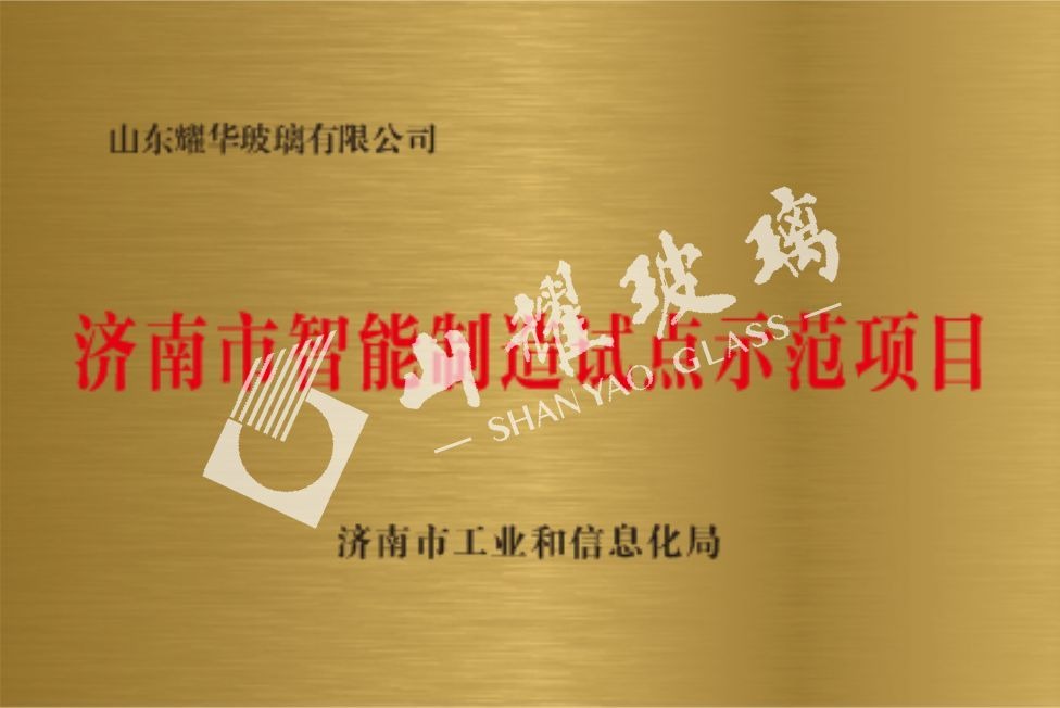 濟(jì)南市智能制造試點(diǎn)示范項目